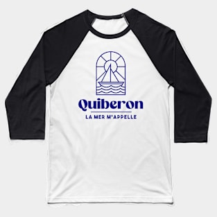 Quiberon the sea is calling me - Brittany Morbihan 56 Sea Holidays Beach Baseball T-Shirt